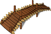 picture of a wooden bridge