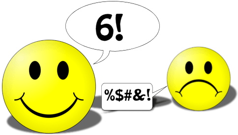 smilies faces for number puzzle